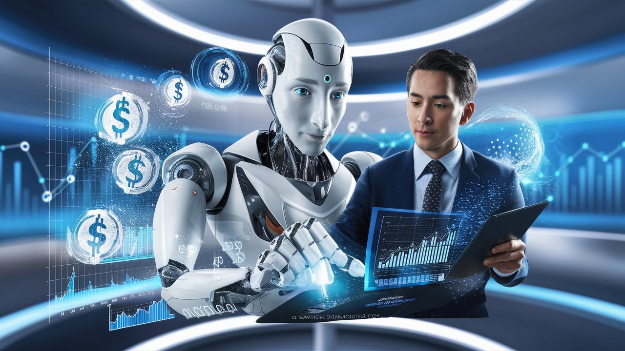 AI Finance Robot - FinanceFlow Dashboard Banner